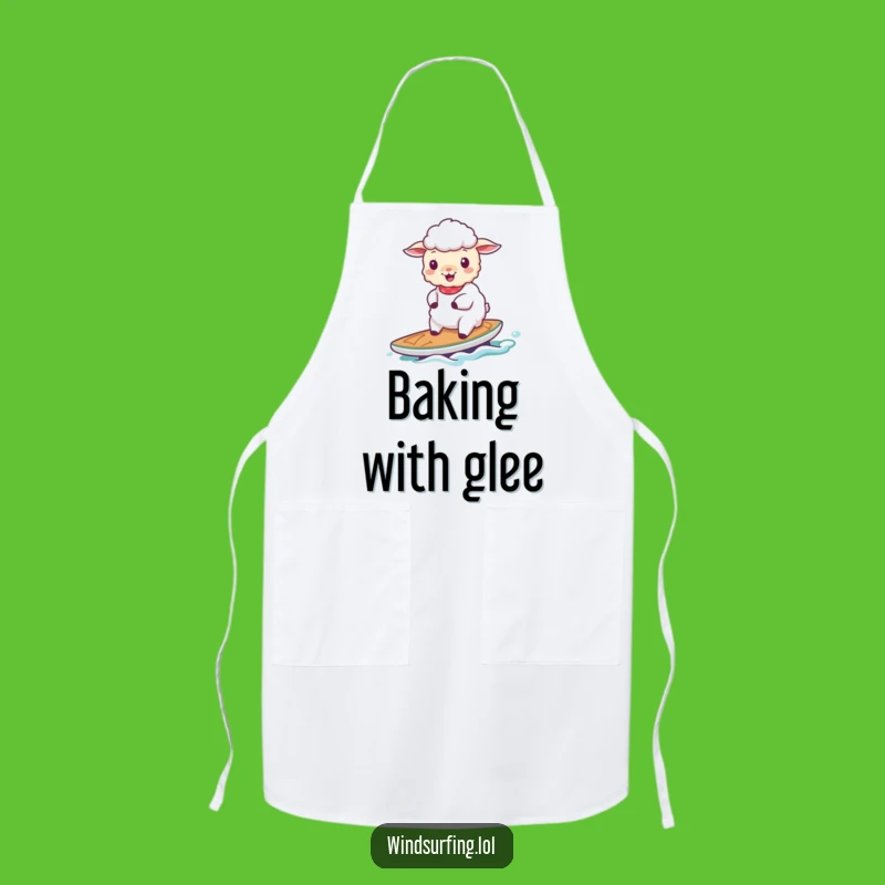 Funny Sheep Sailing Apron: Kitchen Calm & Gift