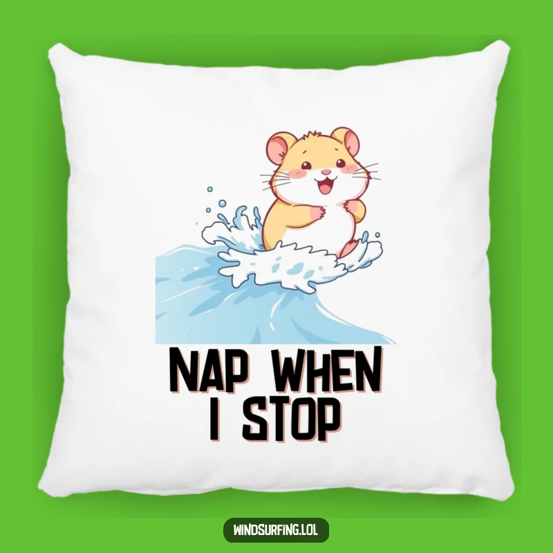 Funny Giggling Hamster Pillow: Cozy Comfort for Tiny Voyagers, a Snug Funny Gift!