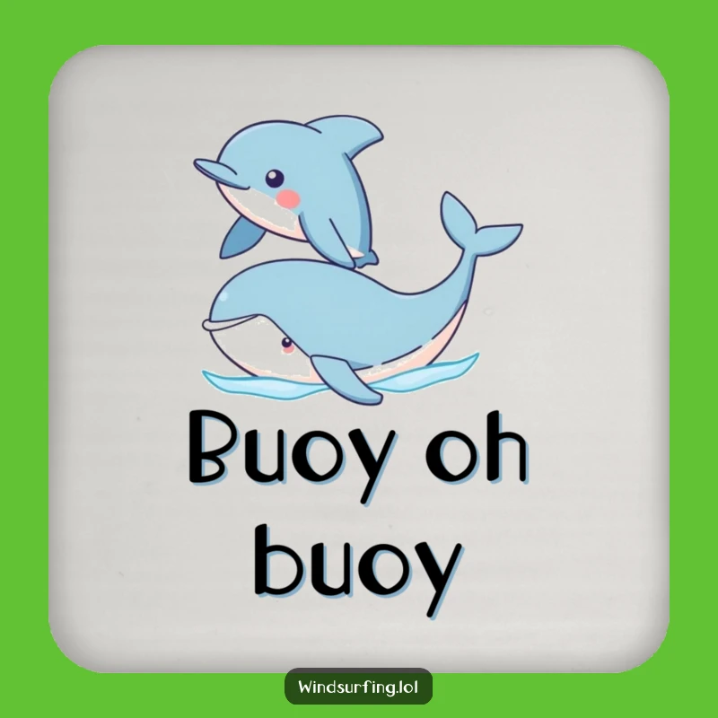 Protect Your Table with a Funny Dolphin & Whale Coaster!