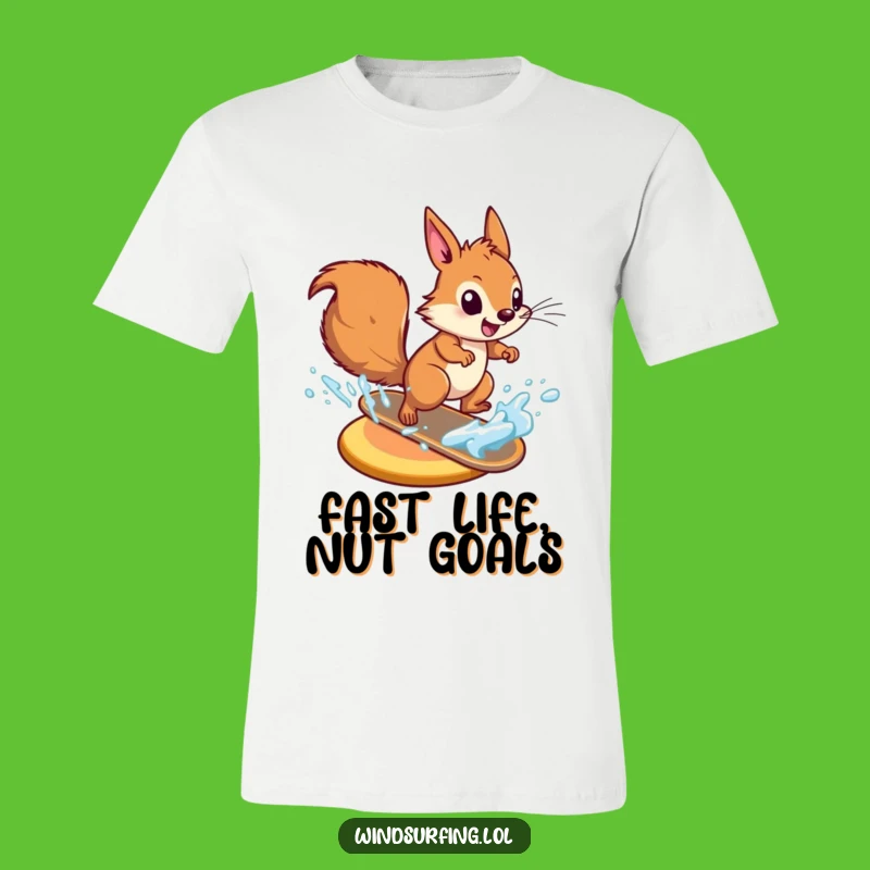 Funny Squirrel Waterskiing T-Shirt: Extreme Action Tee & Gift