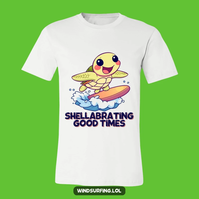 Funny Turtle Surf T-Shirt: Joyful Wave Rider Ocean Tee Gift